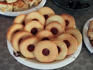 Butter Cookies with Jam Filling